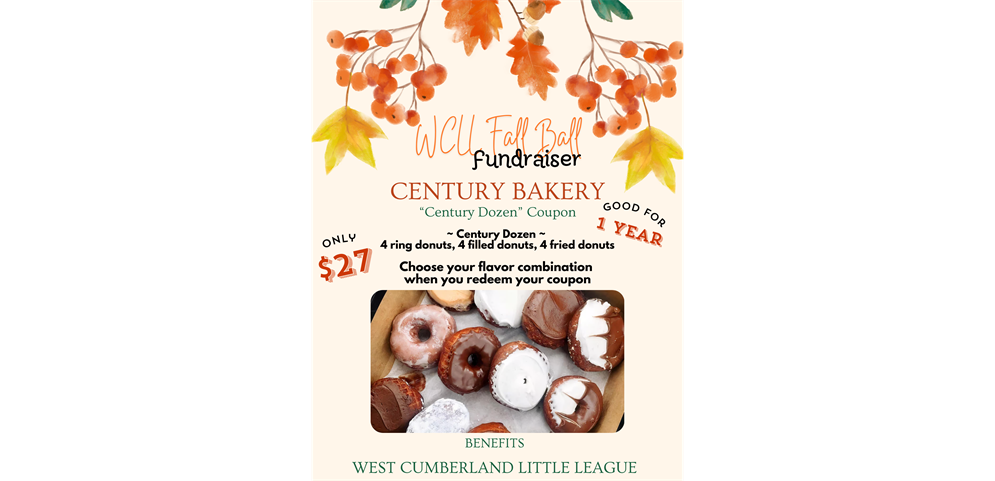 Century Donut Coupon Fundraiser